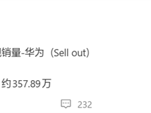 华为Mate 80系列销量约357万：马上超越小米17系列 将成国产旗舰冠军！ 