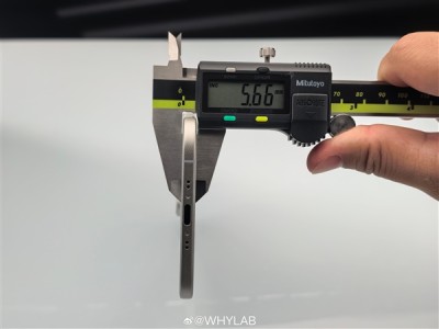 iPhone 17 Air最新机模上手：苹果史上最薄手机 无SIM卡槽 !