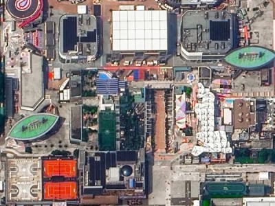 卫星俯瞰北京：现代化国际大都市的多元画卷 !