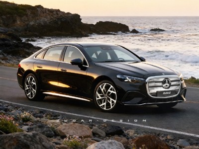 弃用EQ大鼠标！纯电奔驰C级渲染图出炉：回归豪华设计 ！