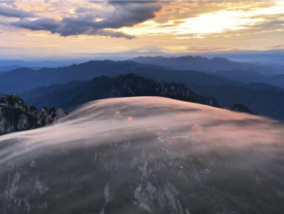 形成条件极为苛刻 老君山再现“灵气护罩”奇景 ！