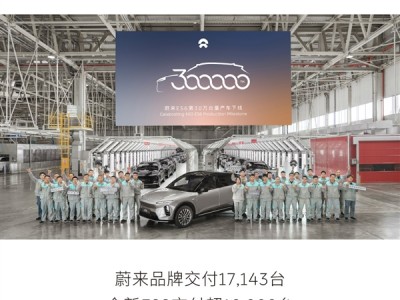 蔚来10月新车交付首超4万台！连续三个月创历史新高 !