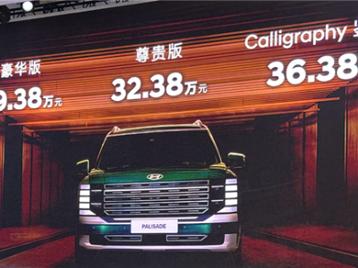 性价比最高的进口大SUV！全新现代帕里斯帝预售：29.38万起 !