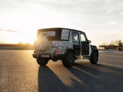 顶奢敞篷回归！全新奔驰大G敞篷版开启路测 ！