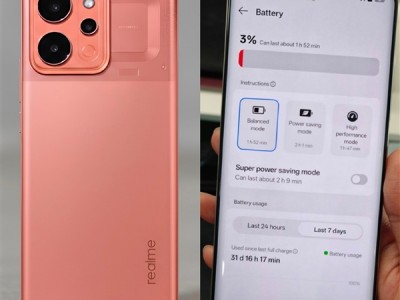 真我Power真机亮相：10000mAh巨无霸电池！支持IP68/IP69 ！